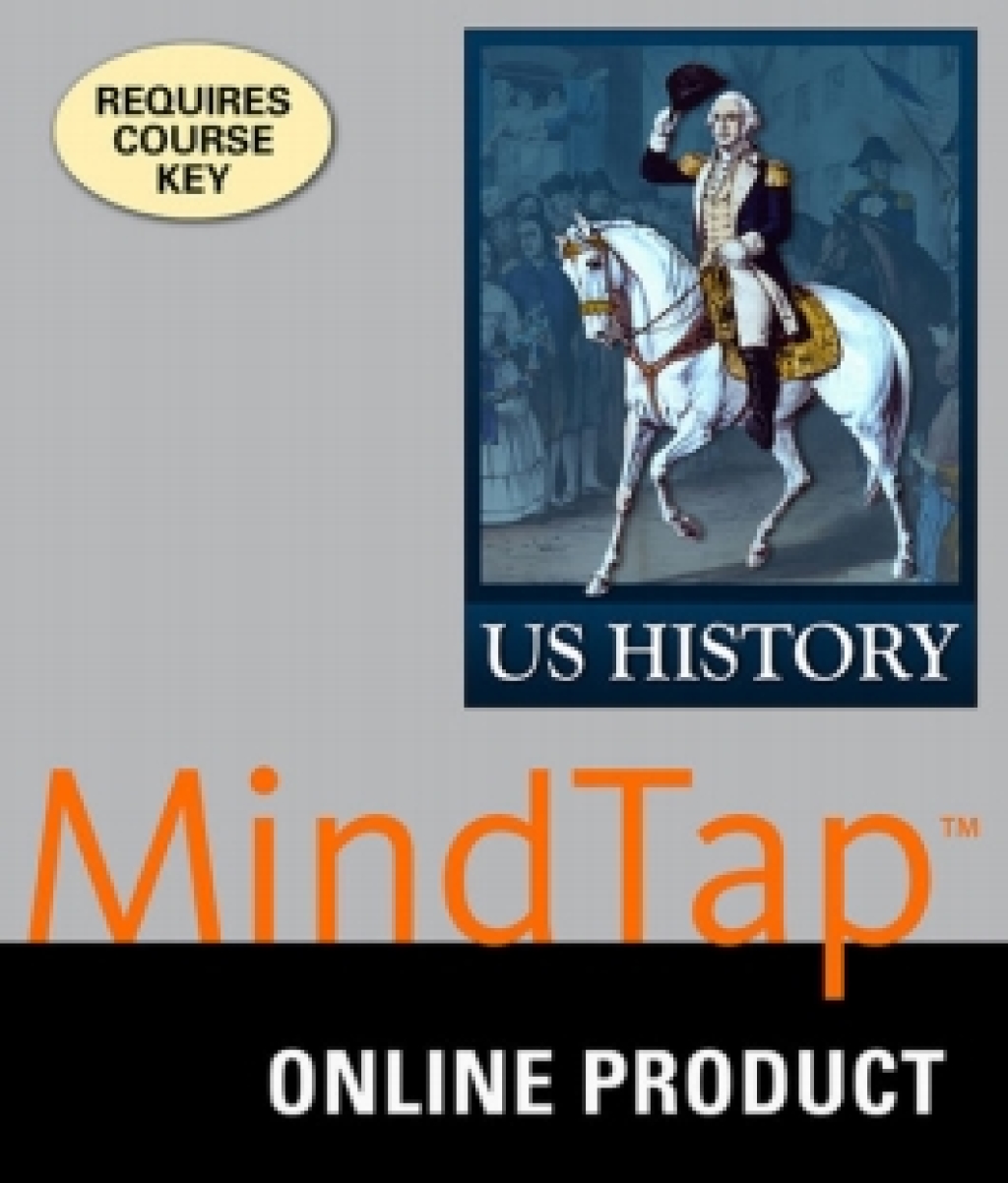 MindTap U.S. History Online Courseware, 1st Edition, [Instant Access], 2 terms (12 months) 1st Edition â€“ PDF/EPUB Version Downloadable